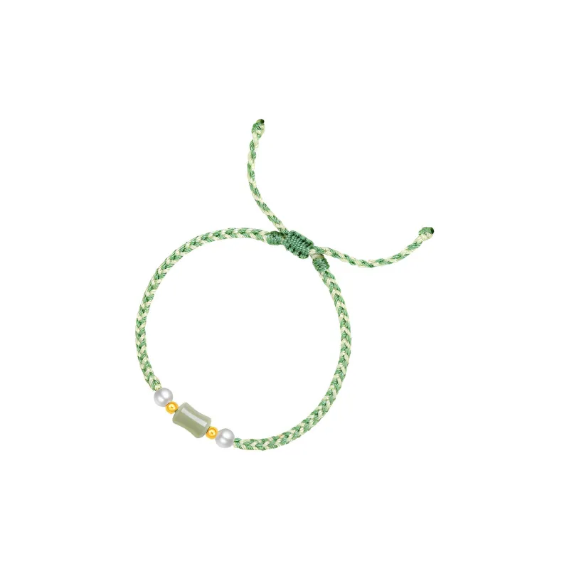 ZHOU LIU FU Bracelets Green Jade Women's-1