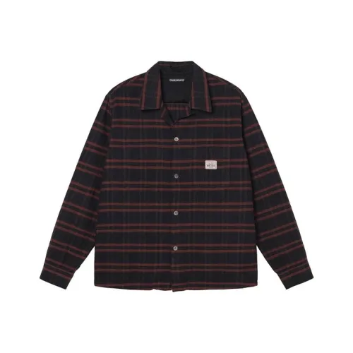 Our Legacy X Stussy Shirts Men Dark Red