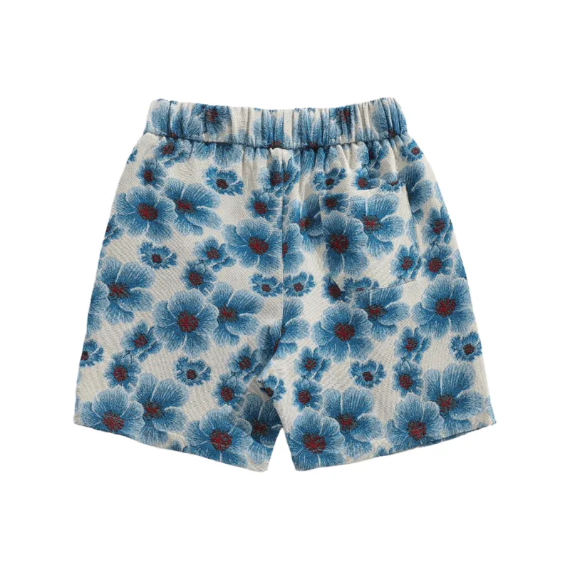 CLOR Casual Shorts Unisex Bali Blue-1