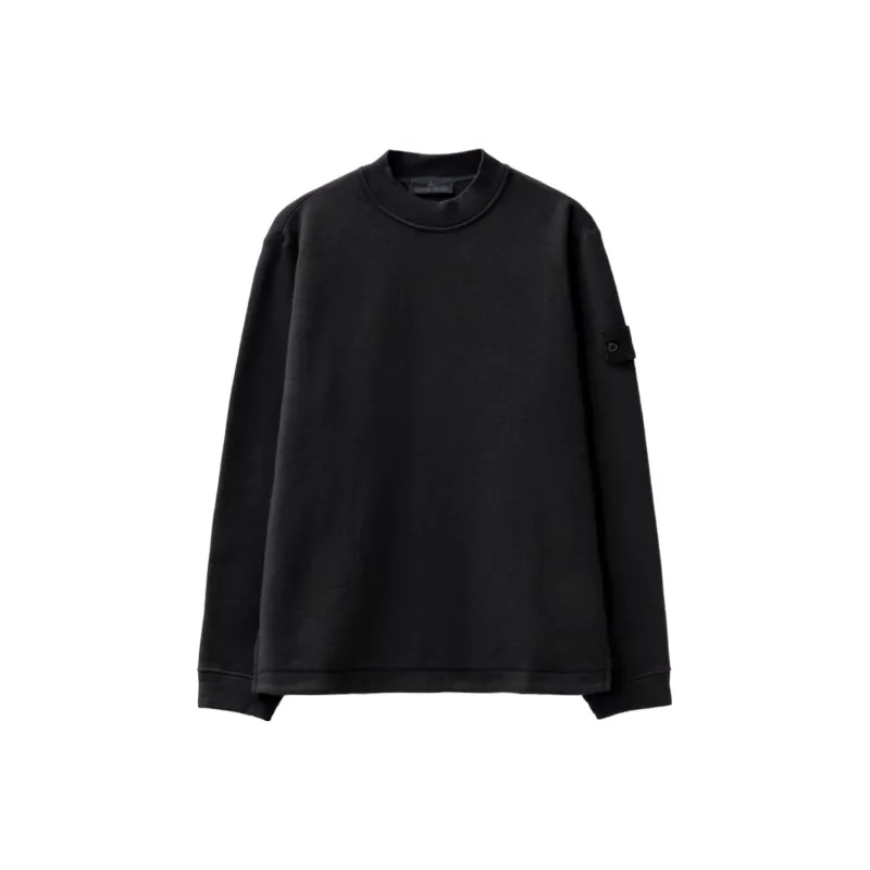 STONE ISLAND Signature Compass motif Jersey Sweatshirt-0