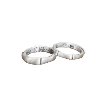 BYTHERE 999 Fine Silver Rings Unisex