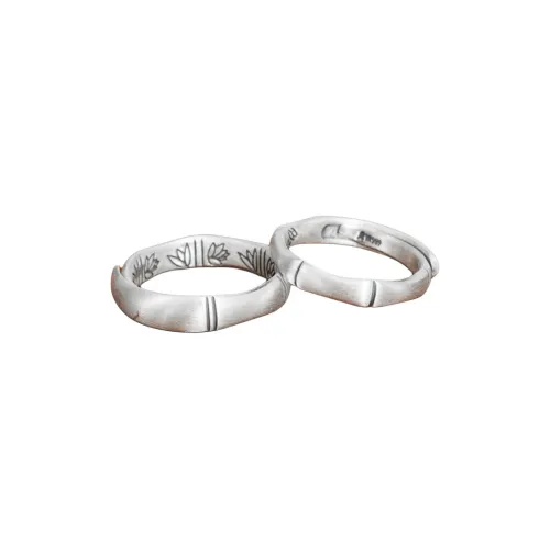 BYTHERE 999 Fine Silver Rings Unisex