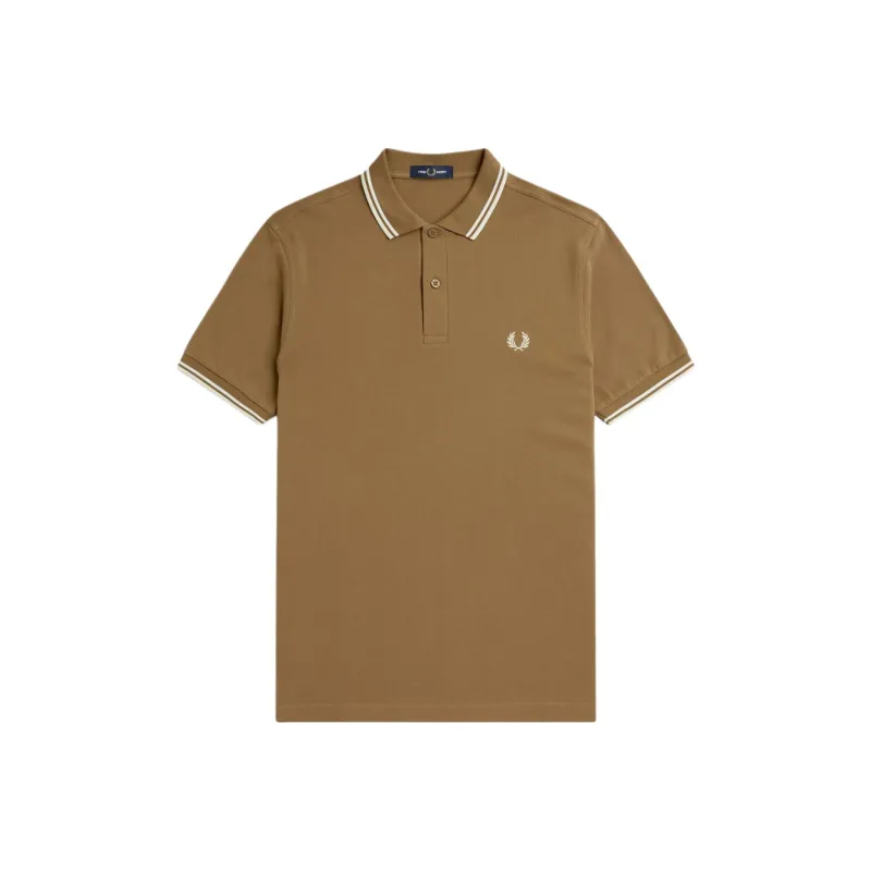 FRED PERRY Shirts Men Khaki-0