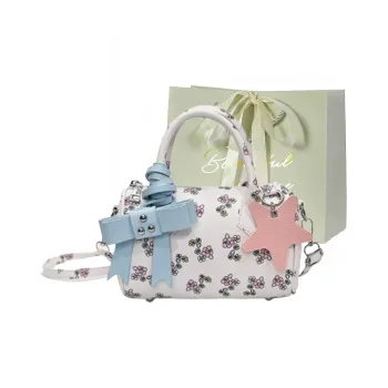 JIANGLIDA PU Boston Bag, Shoulder Bag, Crossbody Bag, Handbag Regular Women's Multicolor