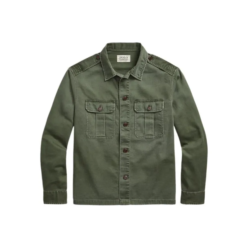 Polo Ralph Lauren Shirts Men Green-0