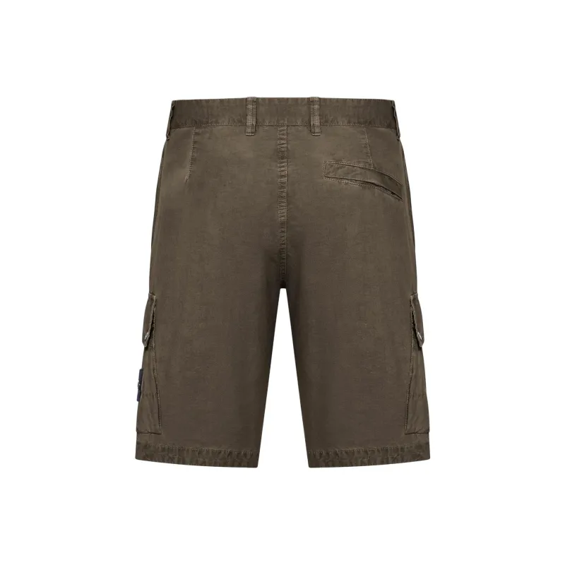 STONE ISLAND Compass Patch Bermuda Shorts-1