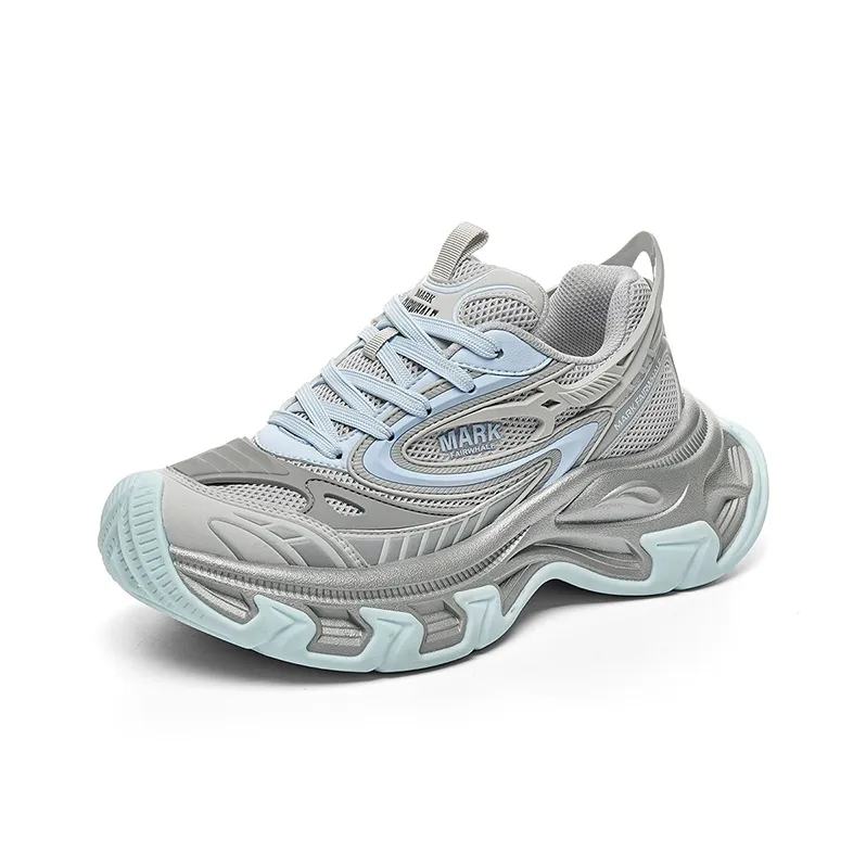 FAIRWHALE Anti Slip And Wear Resistant Lightweight Low Top Chunky Sneakers Men's-6