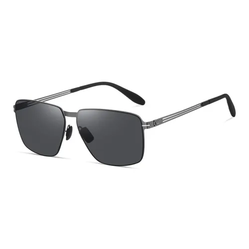 Yamaichi Maru Stainless Steel Round Sunglasses Unisex