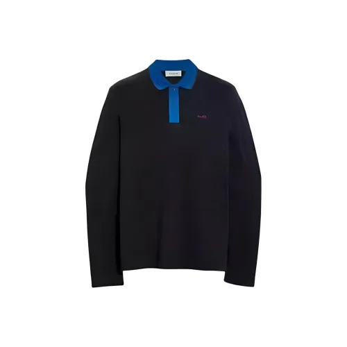 COACH Polo Shirts Men Black
