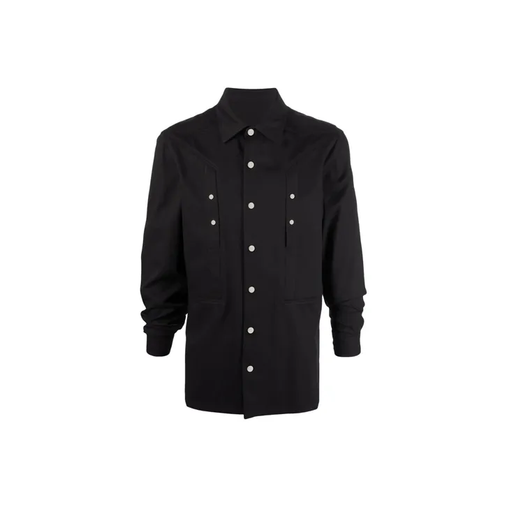 RICK OWENS Shirts Men Black-0