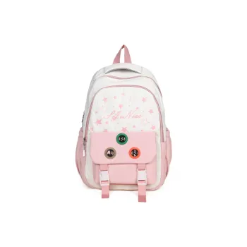 Tong Tong Rabbit Nylon Backpack Regular Women's Pink/Black/Blue/Khaki/Red