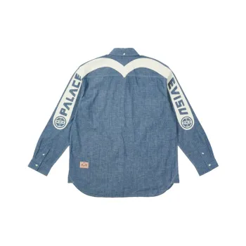 PALACE X Evisu Classic Daicock Denim Shirt
