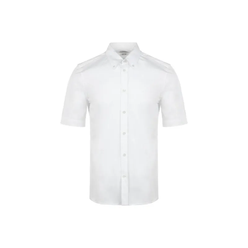 Alexander McQueen Shirts Men White-0