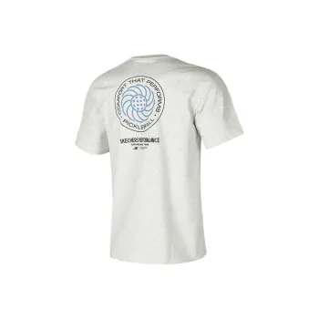 Skechers T Shirt Men's Cream Ink White