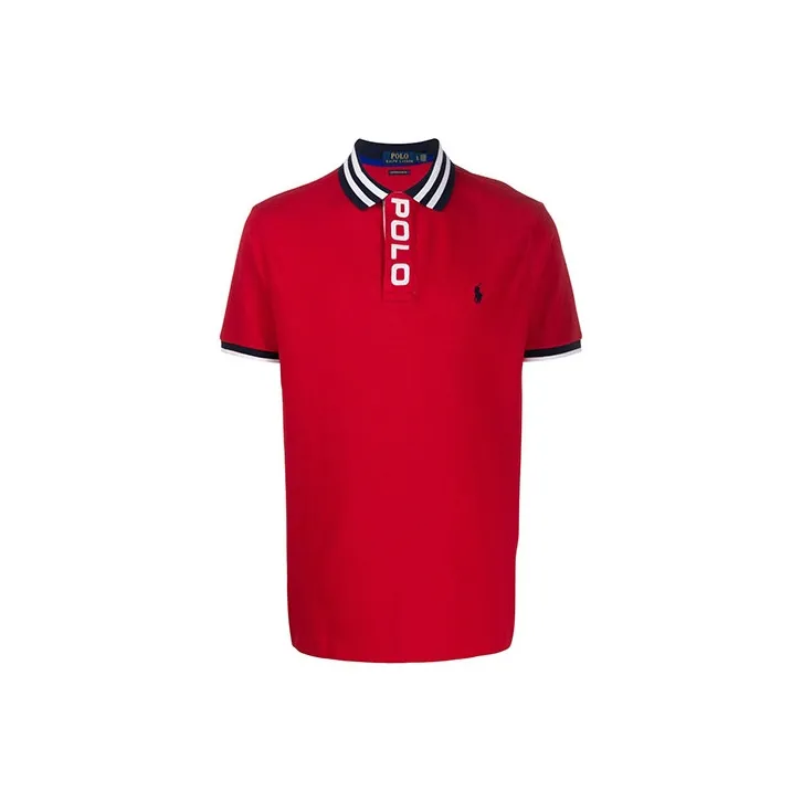 Polo Ralph Lauren Polo Shirts Men Red-0