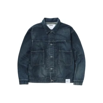 NEIGHBORHOOD Logo patch Denim Jacket