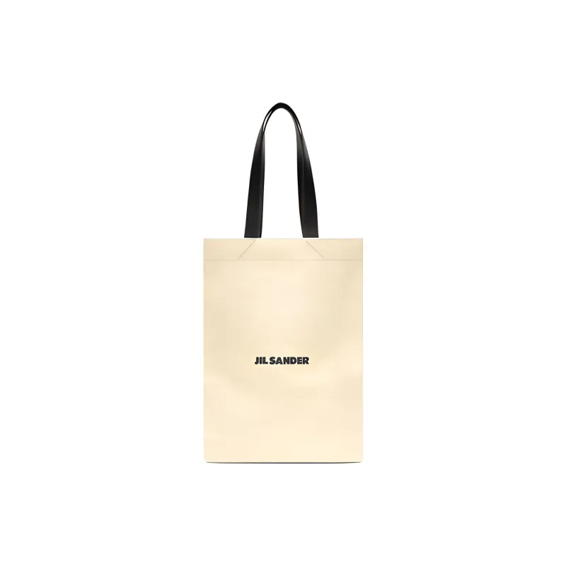 JIL SANDER Canvas Handbag Tubas Women's Natural-0