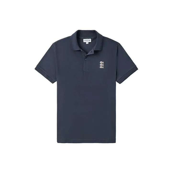 LACOSTE Polo Shirts Men Dark Blue-0