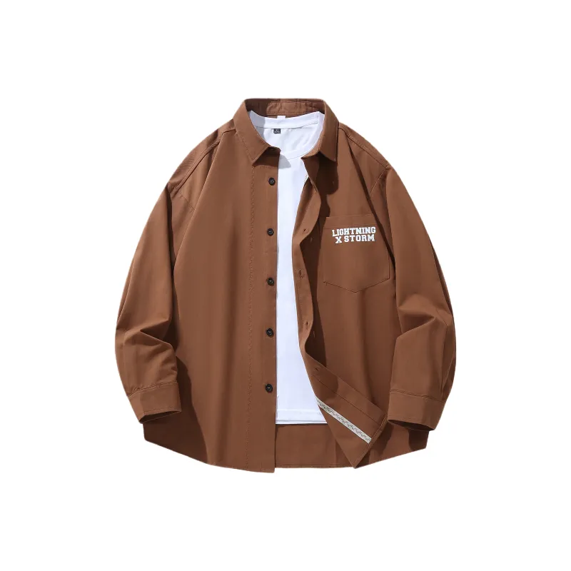 Lightning X Storm Shirt Coat Unisex-10
