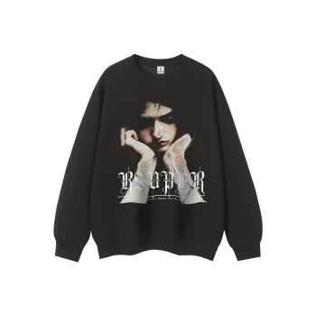 R.super Sweatshirt Unisex Black