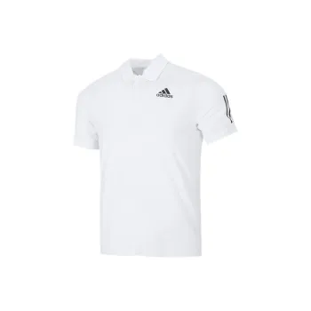 Adidas Polo Shirts Men White