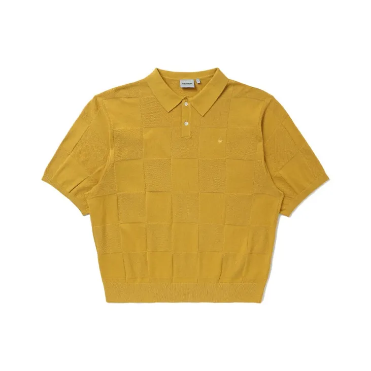 Carhartt WIP Polo Shirts Unisex Orange Yellow-0