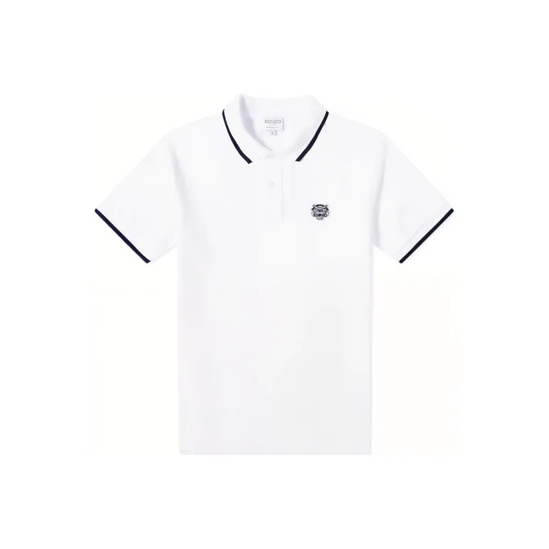 KENZO Polo Shirts Men White-0