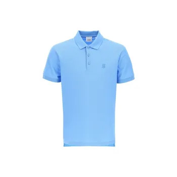 Burberry SS21 Polo Shirt Men's Sky Blue