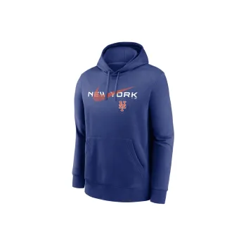 Nike Swoosh Neighborhood MLB New York Mets Sweatshirt Men's Royal Blue