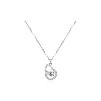 JULIUS JL 925 Sterling Silver Necklaces Women's