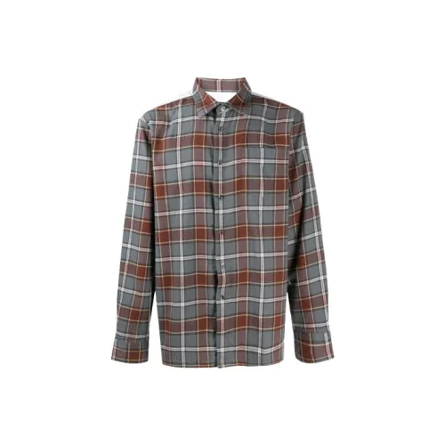 RAF SIMONS Shirts Men Gray