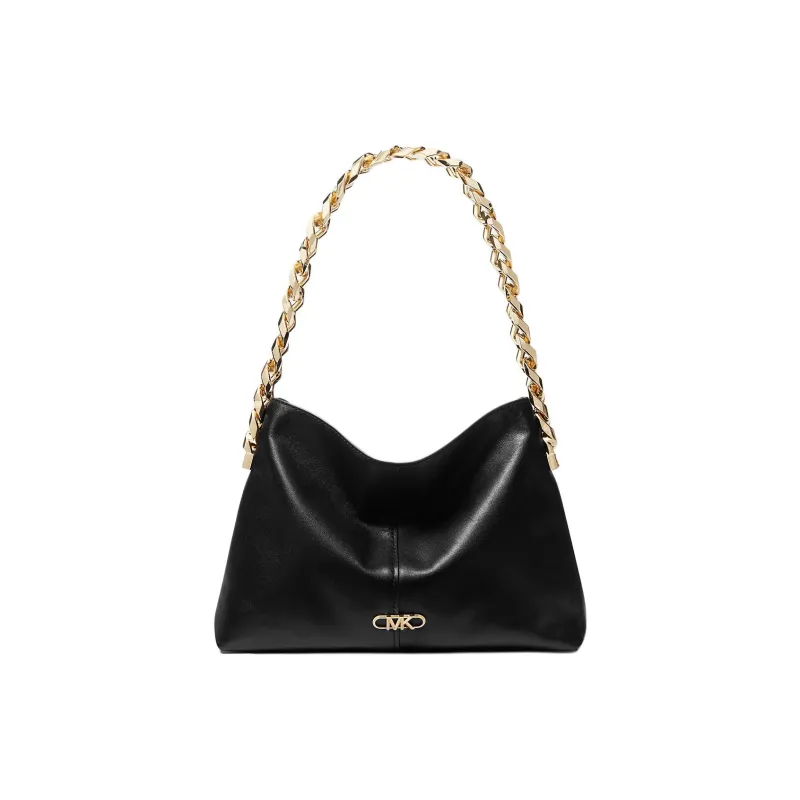 MICHAEL KORS Leather Handbag Shoulder Bag Small Size Women's Black-0