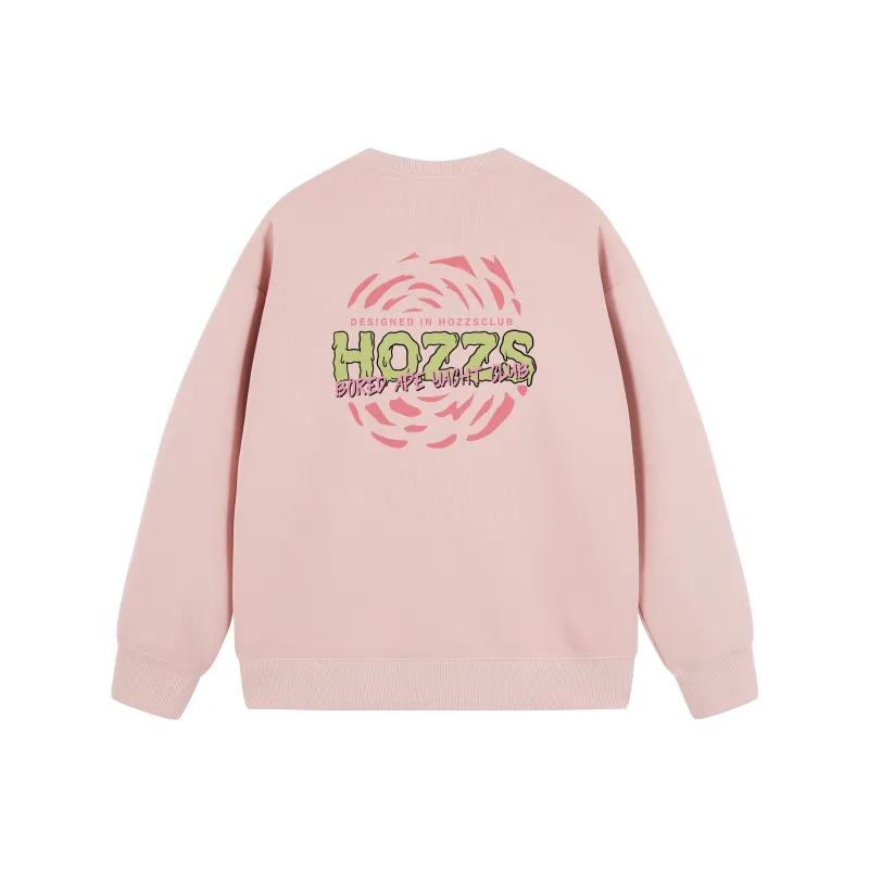 HOZZS x WULIAOYUAN LIANMINGKUAN Crew Neck Pullover Fleece Lined Hoodies & Sweatshirts Unisex-20
