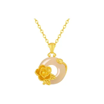 Celebrate The Great Blessing Chalcedony Necklaces Women's