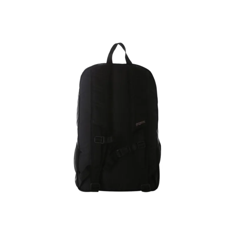 JanSport Fabric Backpack Large Size Unisex Black-2