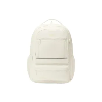 Skechers Polyester Backpack Regular Unisex Cream White