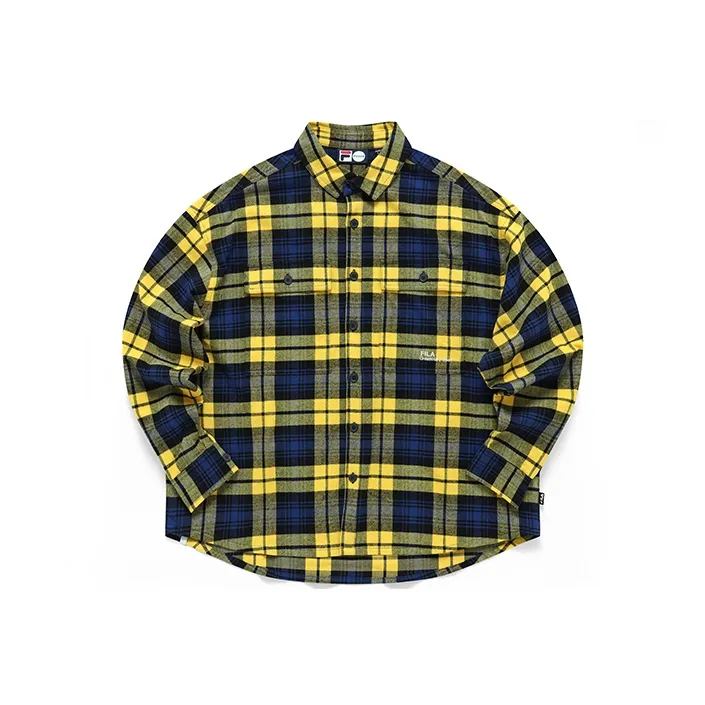 FILA FUSION Shirt Unisex Yellow-0