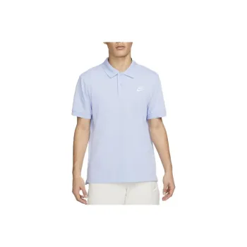 Nike Polo Shirts Men Light Sea Blue