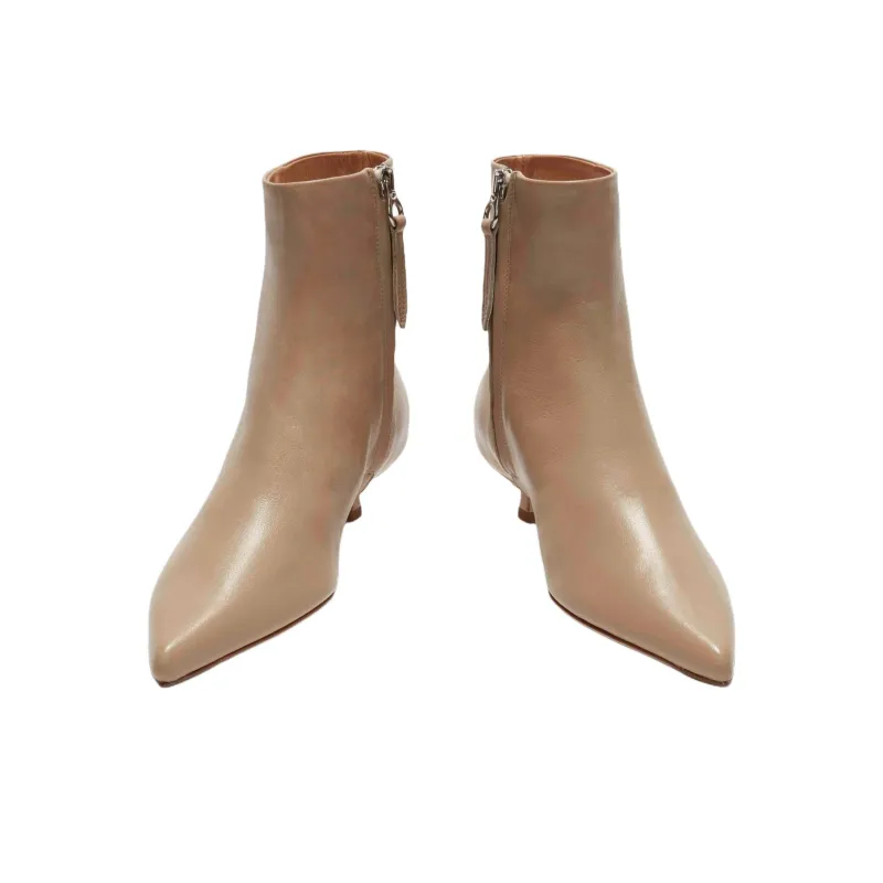 Aeyde Sofie Ankle Boots 3.5cm Women's Khaki-3
