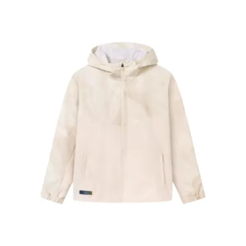 361° Running Collection Trench Coat Men's Light Beige Yellow