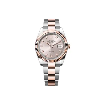 ROLEX Log Series Automatic Mechanical Movement Men's Watches Watch 41mm Gold Dial