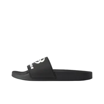 Balenciaga Pool Slide Slippers Men's Black