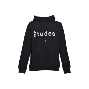 Études Logo Printed Drawstring Hoodie