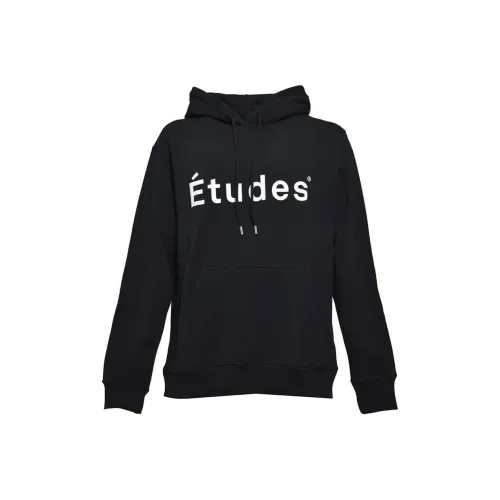 Études Logo Printed Drawstring Hoodie