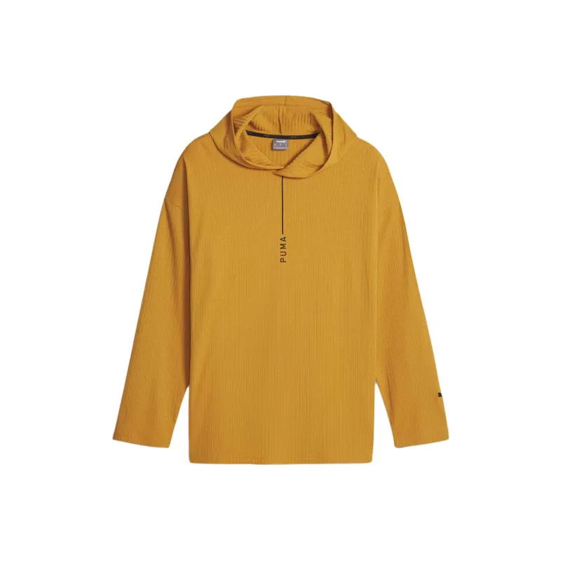 PUMA College Varsity Sweatshirts Men Amber-0