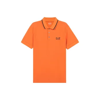 EMPORIO ARMANI Piqué weave Polo Shirt