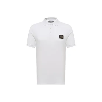 MOSCHINO Polo Shirts Men White