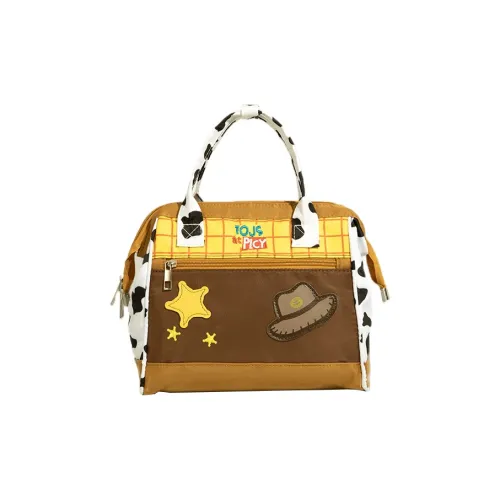 Land Gulls Polyester Crossbody Handbag Women's Yellow
