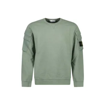 STONE ISLAND Sweatshirt Men's Sage Green