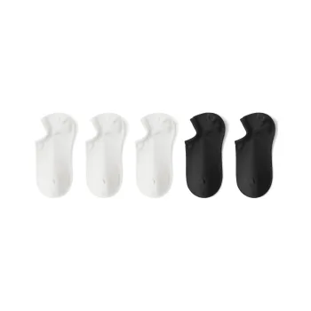 SEM/R No Show Socks Men's 5 Pack